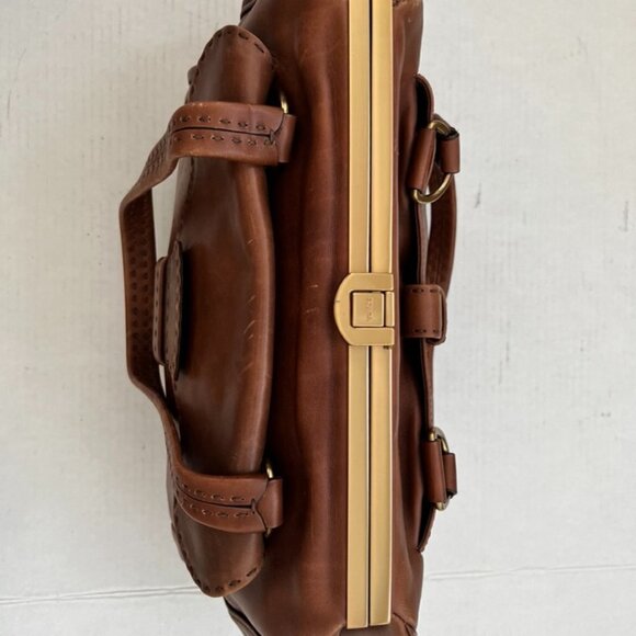 Prada Brown Doctors Bag  / VIBE - Picture 8 of 13